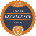 best dallas web design company local excellence award