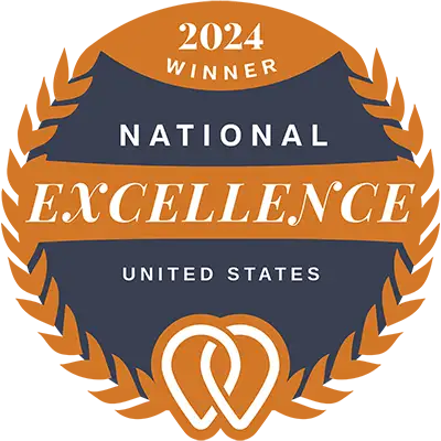 2024-upcity national excellence - red spot design
