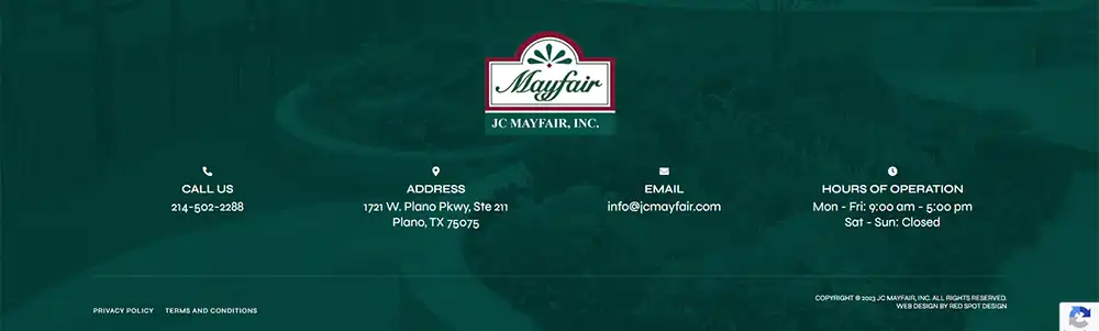 Examples of Website Footers1