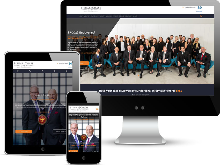 Law Firm Web Design - Bestattorney.com