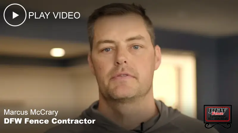 Web Design Video testimonial from Marcus McCrary with DFW Fence Contractors