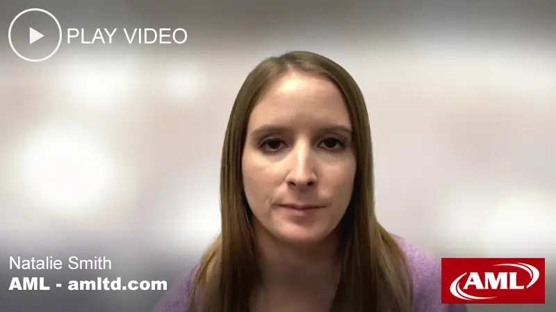 Web Design Video testimonial from Natalie Smith at AML