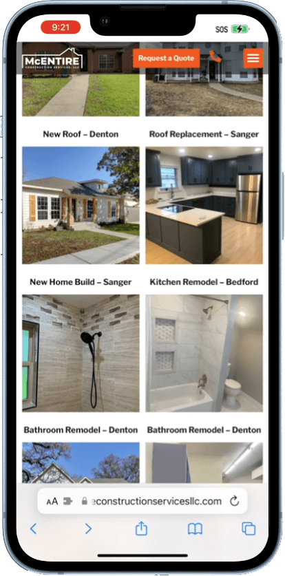 Website Design for Home Remodeling Companies