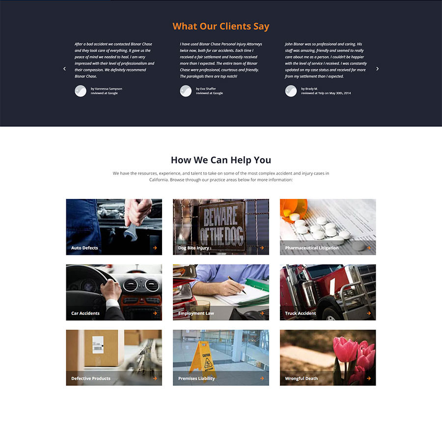 attorney website design for bestattorney.com