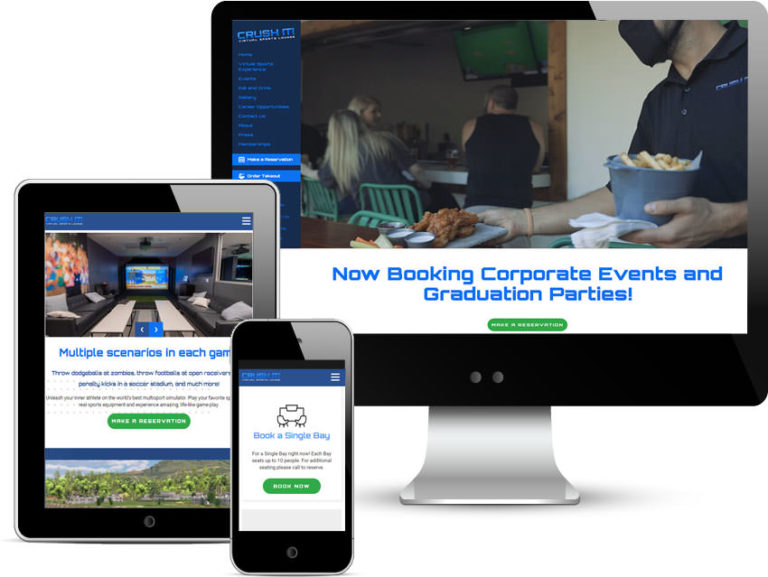 web design for chrus it sports lounge grapevine texas
