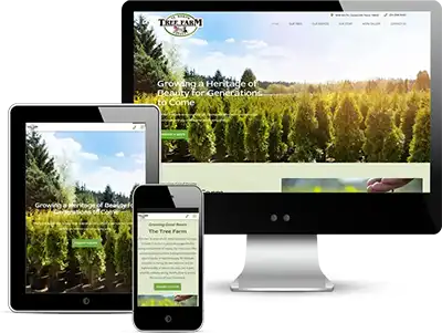 custom website design for 75 north tree farm centerville texas2