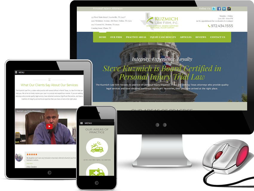 law firm web design