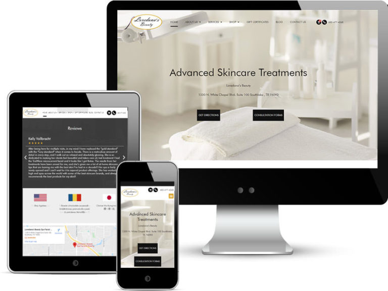 loredanas web design southlake tx