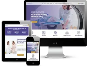 medical web design visionary wellness and imaging in irving texas