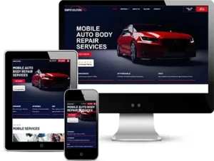 mobile auto body repair company new website after re-design2