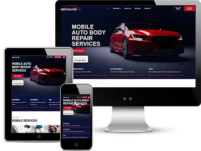 mobile auto body repair company new website after re-design2