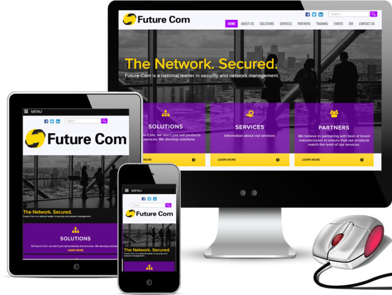 Web Design for Grapevine Future Com