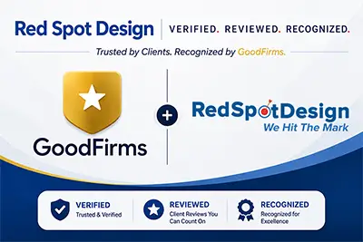 red spot design dallas web design and goodfirms