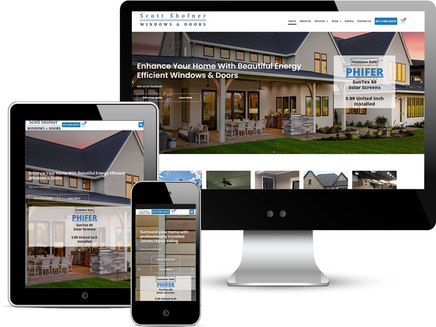 shofner-windows-website-design 921 Greenbriar Ln Richardson TX 75080