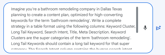 using bard for content ideation