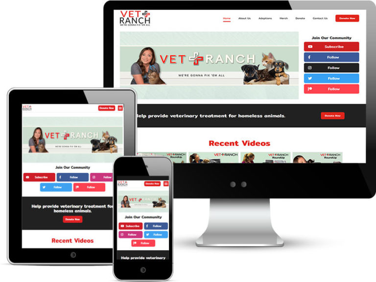 Vet Rach Custom Web Design