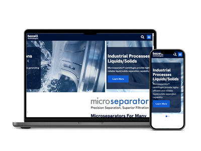 Bazell Technologies website design in Garland, TX