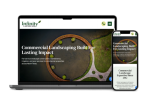 Infinity Landscape Company Web Design