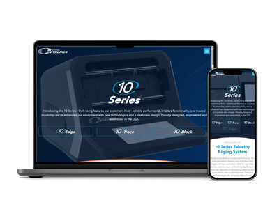 National Optronics website design portfolio project by Red Spot Design