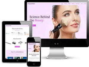 website design for beautetools by red spot design