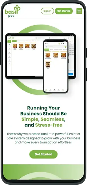 website design for posbasil