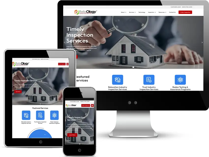 wordpress website design for reloology.com